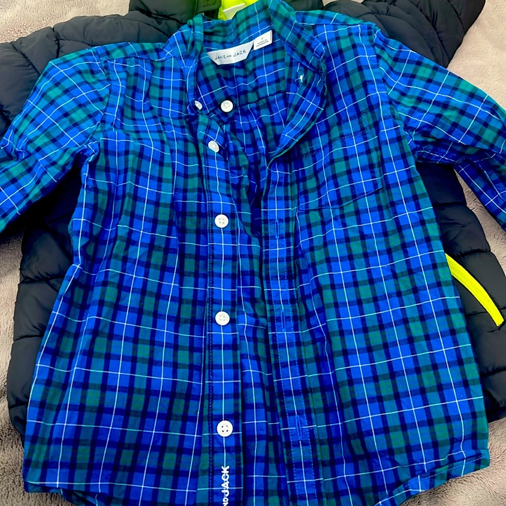 Janie and Jack button down shirt.
